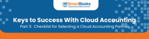 Checklist to help you choose cloud accounting partner for financial success